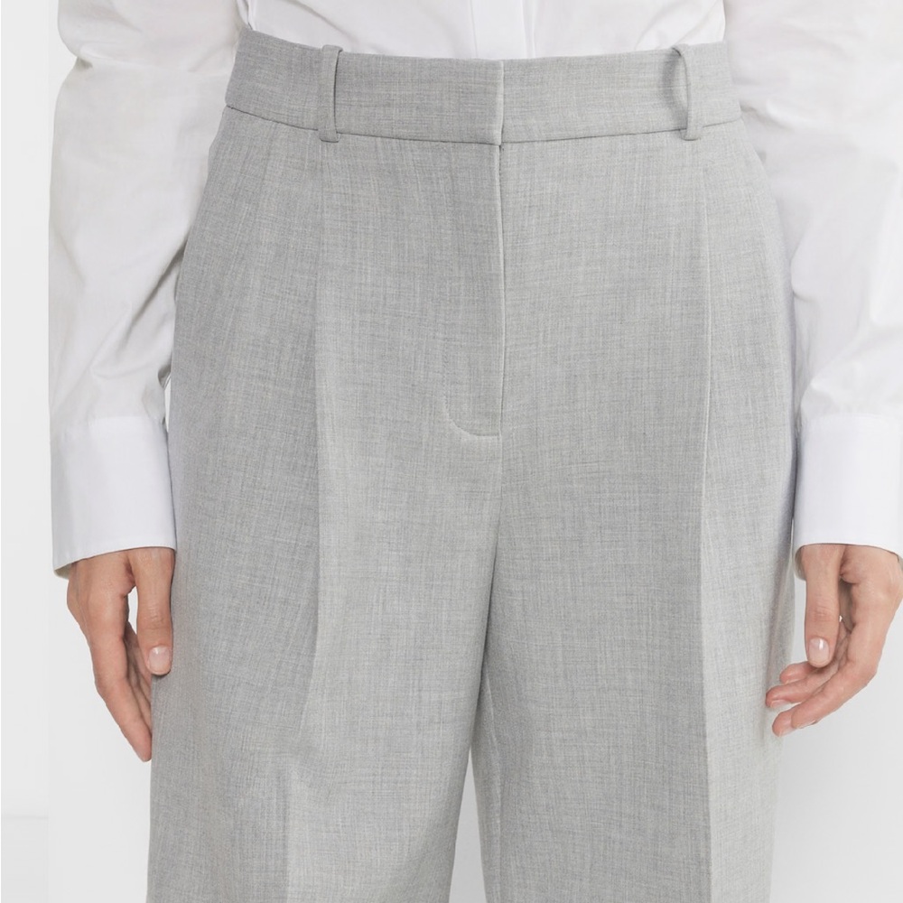 Aritzia Babaton Classic Black Dress Pants Pleated Pant - Picture 6 of 8